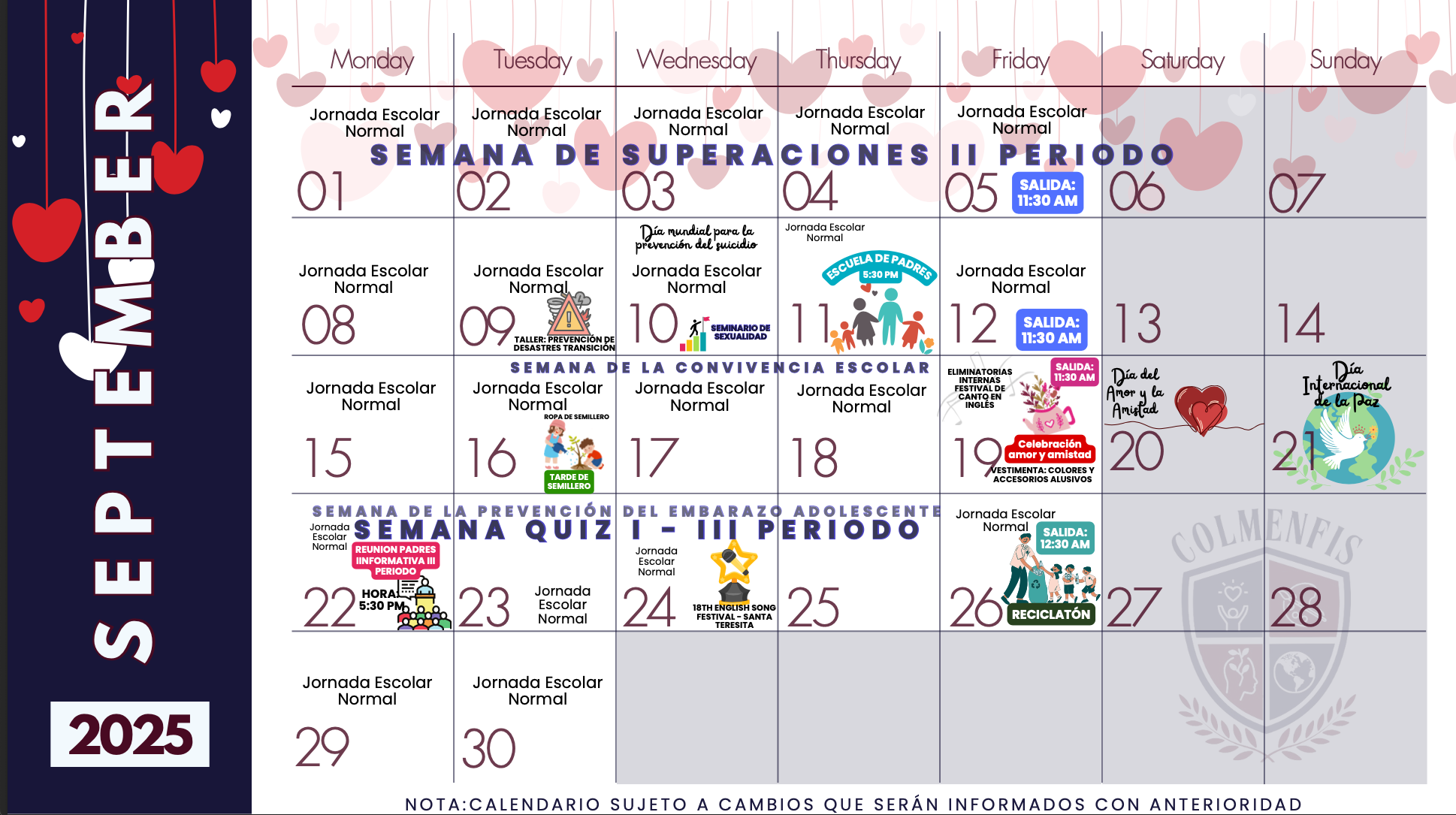 september calendar